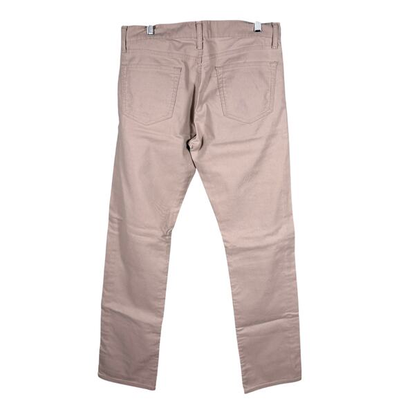 Uniqlo UJ Men's Size 33x34 Khaki Slim Fit Straight Cut Comfort Denim Jeans Pants - Picture 2 of 11